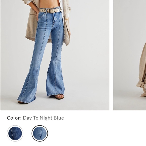 COPY - FP Carina High Rise Flare Jeans - Picture 4 of 4